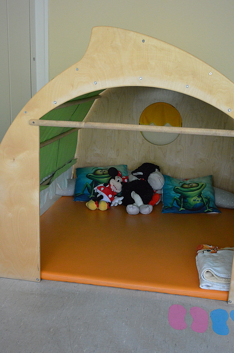 Kuschelhöhle Frösche